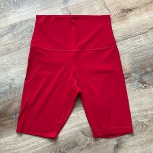 Lululemon high rise align shorts